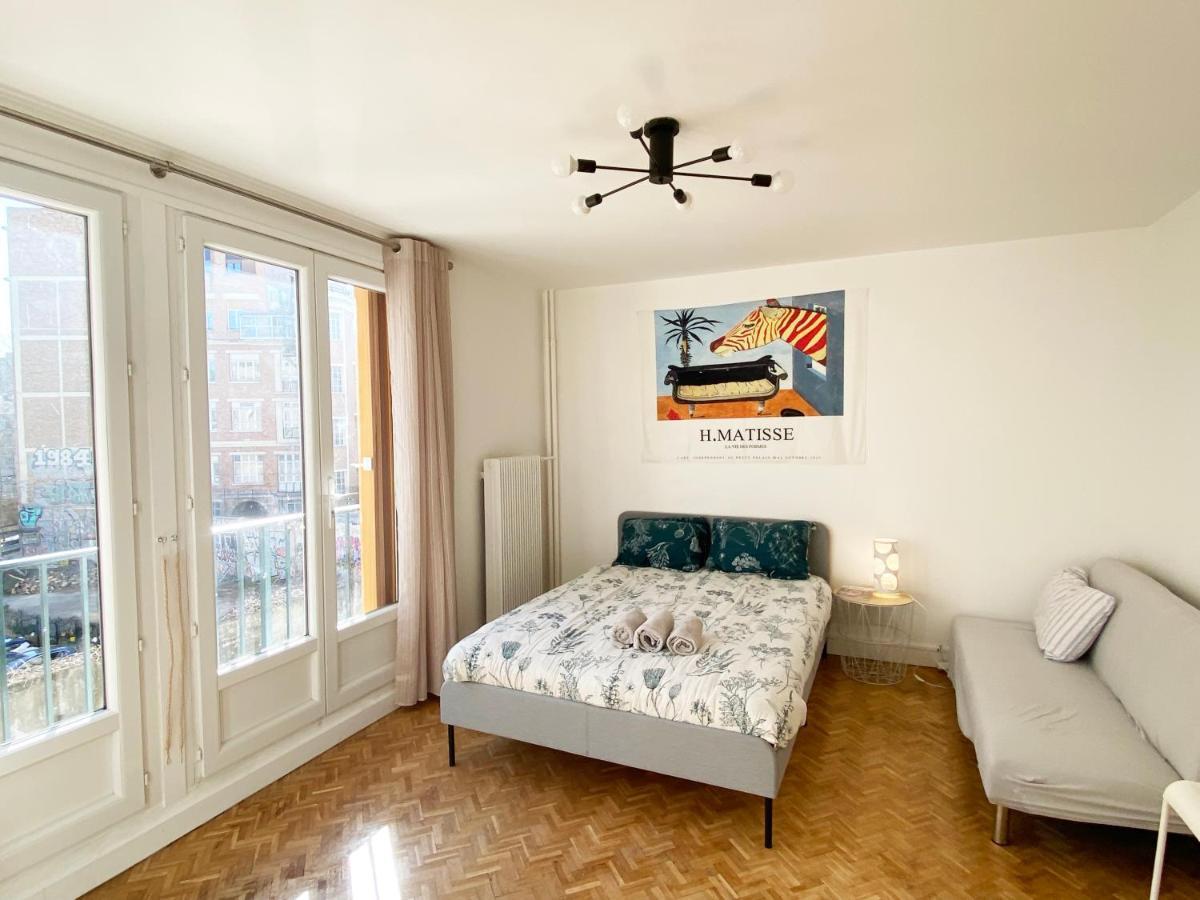 Paris: Agreable Chambre D'Un Grand Artiste Apartment Exterior foto