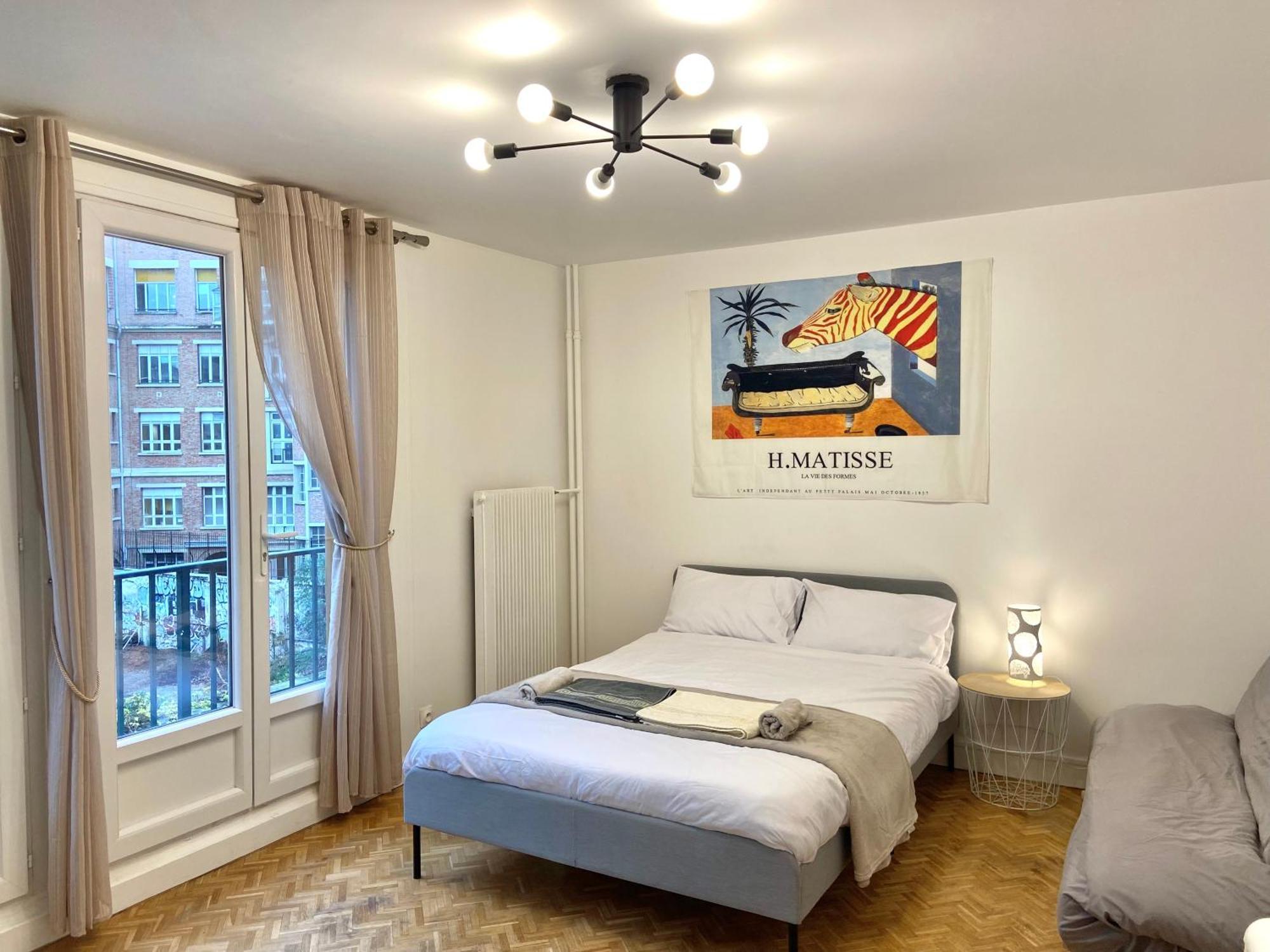 Paris: Agreable Chambre D'Un Grand Artiste Apartment Exterior foto